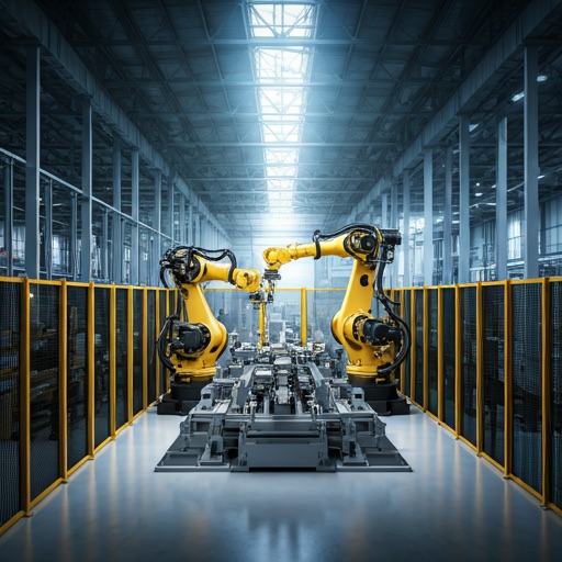Industrial robotics and automated manufacturing